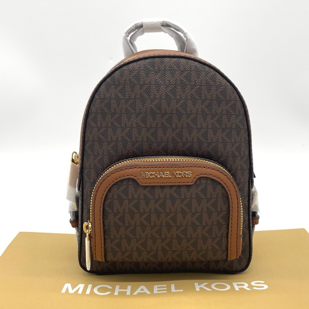 Michael Kors Jaycee Extra Small Convertible Zip Packet Backpack - Picture 3 of 10